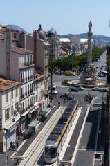 Ligne 3 tramway de Marseille at a station