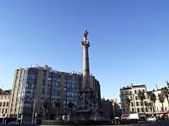 Place Castellane with Jules Cantini fountain in Marseille