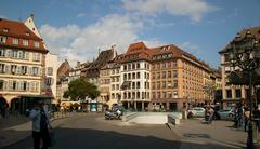 North side of Place Gutenberg in Strasbourg