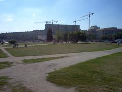 Plac Grunwaldzki in 2004 panoramic view