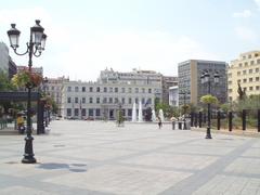 Kotzia Square in Athens with Town Hall in the background