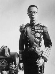 Emperor Pu Yi in Imperial Navy uniform