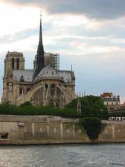 Notre Dame de Paris from Seine river