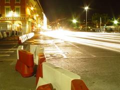 French Riviera by night