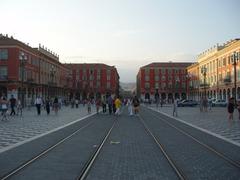 Jean-Médecin Avenue in Nice, France