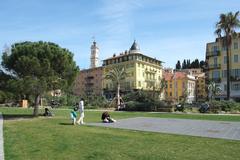 Jardins de la place Masséna in Nice, France