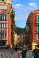 Place Masséna in Nice with a view into Rue Desboutin