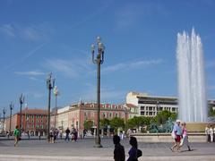 Panoramic view of Nice, France