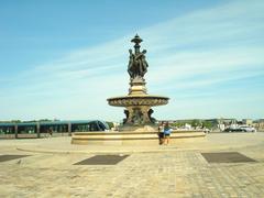 Bordeaux cityscape in July 2012