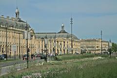 Quai de la Douane and Palais de la Bourse in Bordeaux