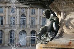 Bordeaux cityscape with historic architecture and river view