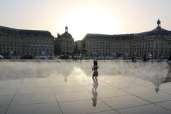 Scenic view of Bordeaux with historic buildings and waterfront