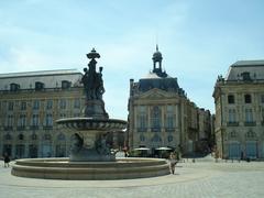 Bordeaux cityscape in July 2012