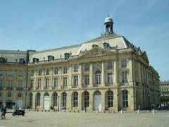 Effiel Bridge over Garonne River in Bordeaux