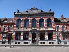 Justice de Paix building at Place de la Résistance in Anderlecht