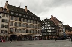 Strasbourg cityscape with St. Paul Church