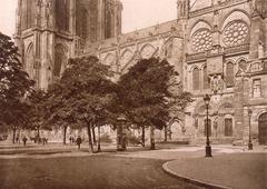 Place du Château in Strasbourg, early 20th century