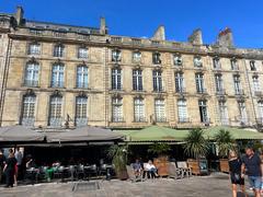 Northern buildings of Place du Parlement in Bordeaux