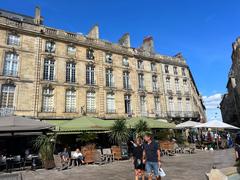 Immeubles du nord de la place du Parlement in Bordeaux, France