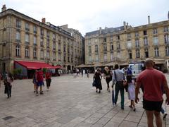 Place du Parlement in Bordeaux, France