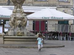 Bordeaux Place du Parlement fountain