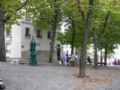 Place Emile Goudeau in Paris, France