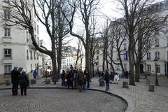 Place Émile-Goudeau in Montmartre, Paris