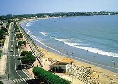 Panoramic view of Plage de la Gde Conche