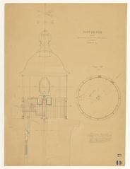 detailed architectural plan on a sheet of paper