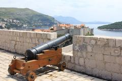 Cannon at Fort Lovrijenac in Dubrovnik