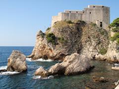 City walls with historical structures