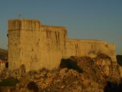 Beautiful coastal view of an ancient Croatian city with historic buildings