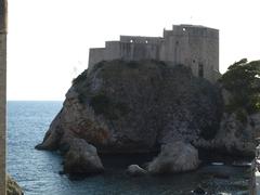 View over the city of Dubrovnik in Croatia