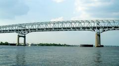 Betsy Ross Bridge over the Delaware River