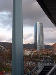 Puente Eukalduna in Bilbao