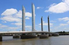 Pont Chaban-Delmas bridge in Bordeaux