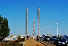 Jacques Chaban-Delmas Bridge in Bordeaux, France