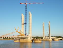 Bacalan-Bastide Bridge in Bordeaux, France