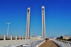 Jacques Delmas Chaban Bridge in Bordeaux, France