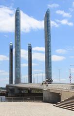 Pont Chaban-Delmas in Bordeaux, France