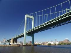 Walt Whitman Bridge spanning the Delaware River