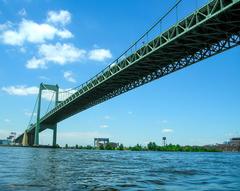 Walt Whitman Bridge over the Delaware River