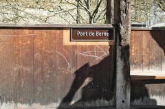 Bernbrücke in Fribourg, Switzerland