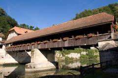 Pont de Berne in Fribourg, Switzerland