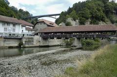 Bernbrücke in Freiburg