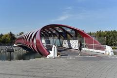 Peace Bridge in Calgary, Alberta