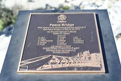 Peace Bridge in Calgary, Alberta