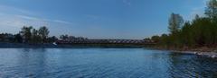 Calgary Peace Bridge during the day