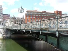 Puente del Ayuntamiento in Bilbao, Spain