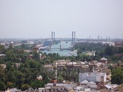 Panoramic view of Sevilla in July 2005